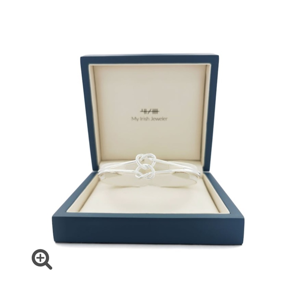 Sterling Silver Knot Bracelet by My Irish Jeweler